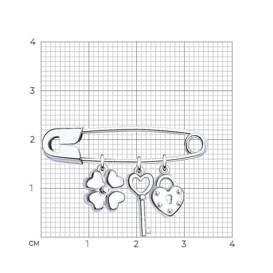 Broschen Zolotoy | Brosche Pin 925 Silber