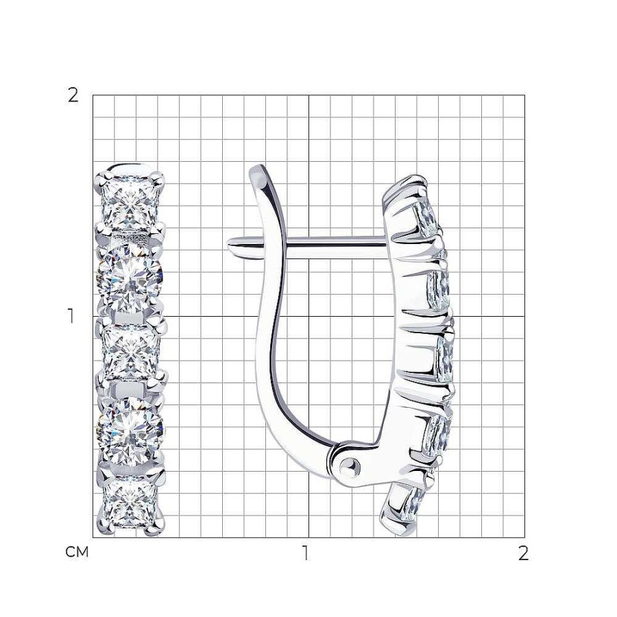 Ohrringe Zolotoy | Ohrringe 925 Silber Mit Zirkonia