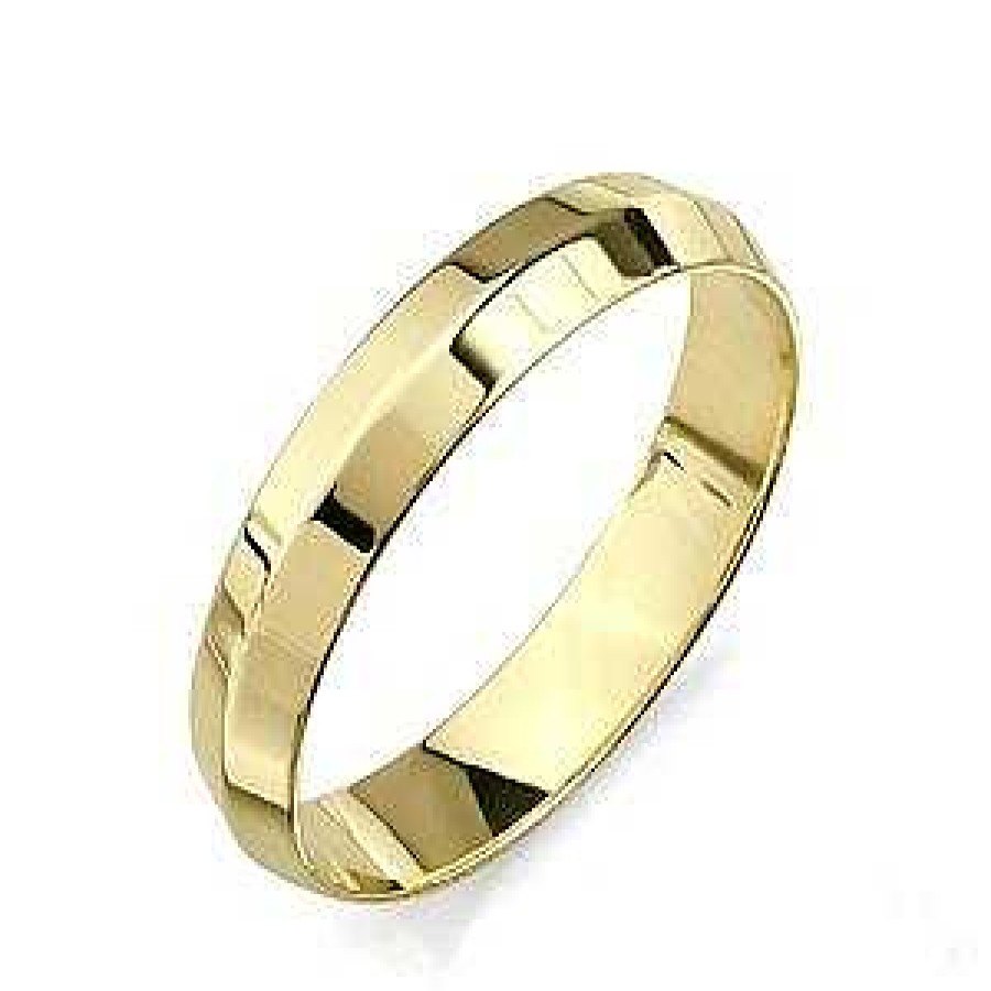 Ringe Zolotoy | Trauring 585 Gelbgold Glatt