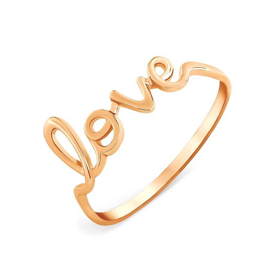 Ringe Zolotoy | Damen Ring "Love" Gold 585