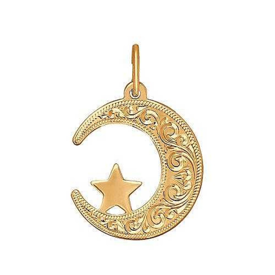 Anh Nger Zolotoy | Anh Nger Muslimischer Halbmond 585 Rotgold