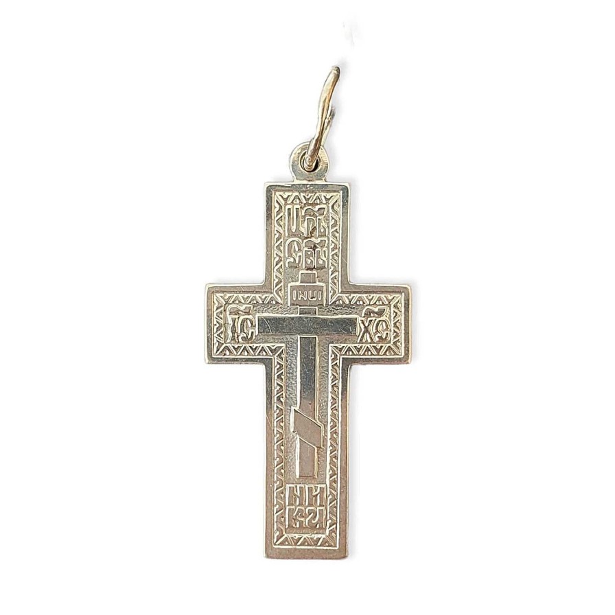 Kreuze Zolotoy | Kreuz Anh Nger 925 Silber Taufkreuz